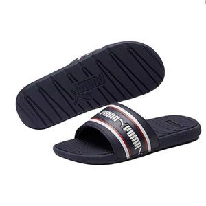 Puma Mens Cool Cat Repeat Slide Sandals